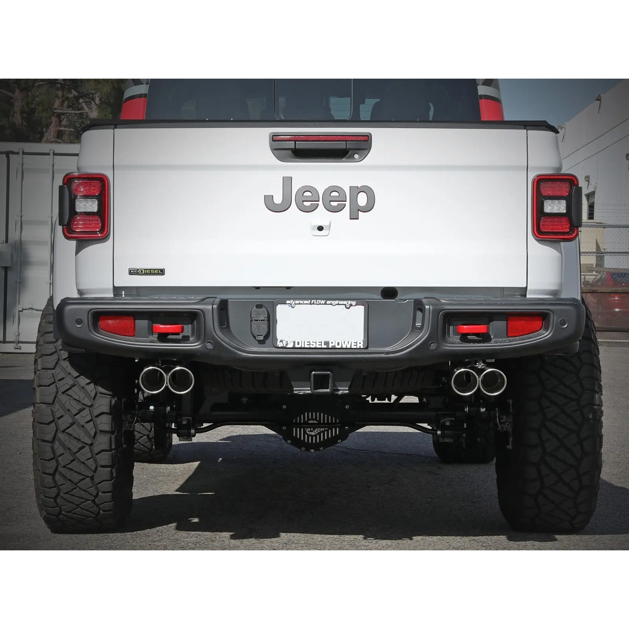 AFE Vulcan 3" to 2.5" Stainless Steel DPF-Back Exhaust for 21-23 Jeep Gladiator JT 3.0L EcoDiesel