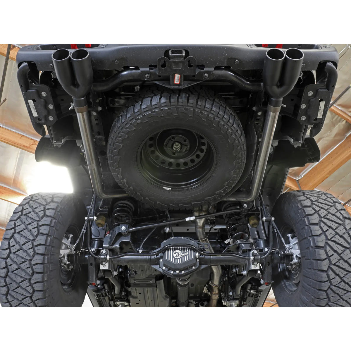 AFE Vulcan 3" to 2.5" Stainless Steel DPF-Back Exhaust for 21-23 Jeep Gladiator JT 3.0L EcoDiesel