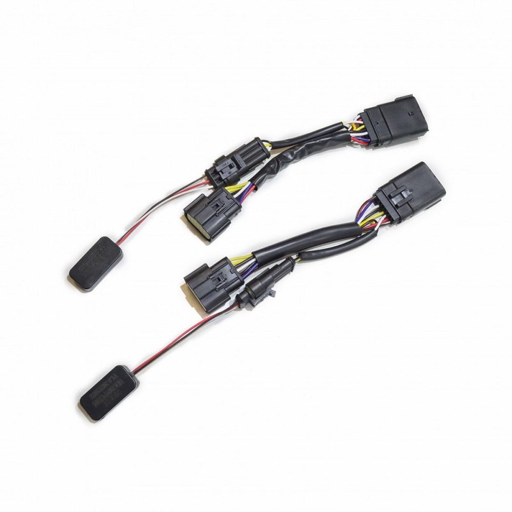 Alpharex Stock LED Headlights To Alpharex Projector Headlights Converters for 19-23 Ram 2500