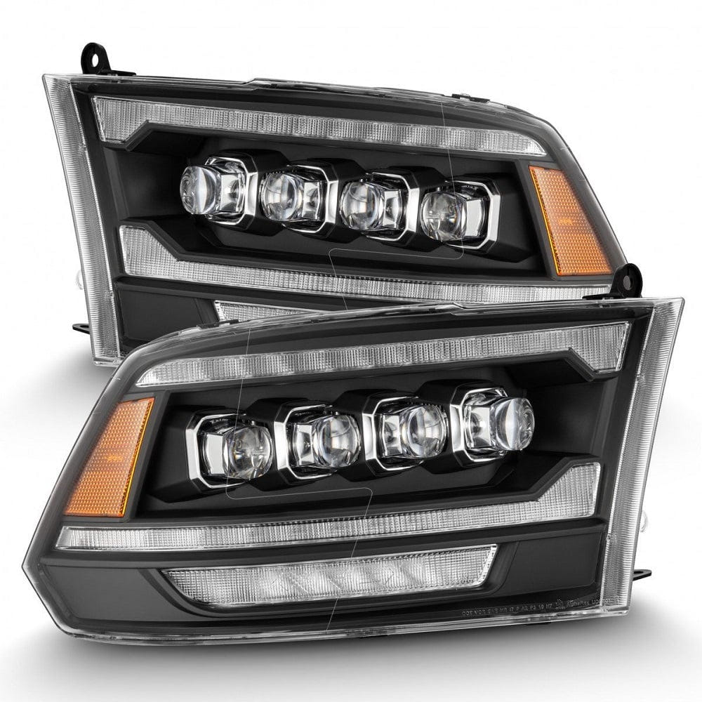 Alpharex NOVA-Series LED Projector Headlights for 10-18 Dodge Ram 2500 and 3500