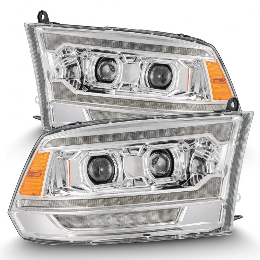Alpharex LUXX-Series LED Projector Headlights for 10-18 Dodge Ram 2500 and 3500