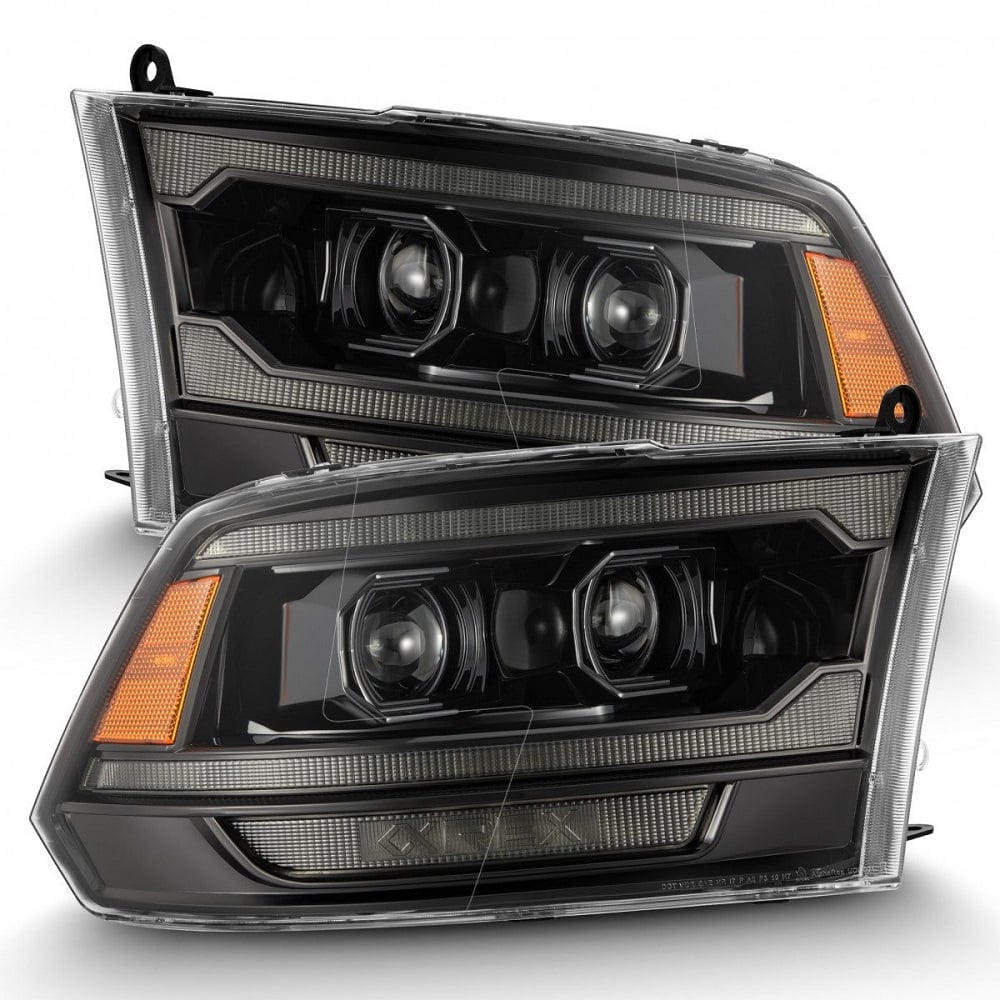 Alpharex LUXX-Series LED Projector Headlights for 10-18 Dodge Ram 2500 and 3500