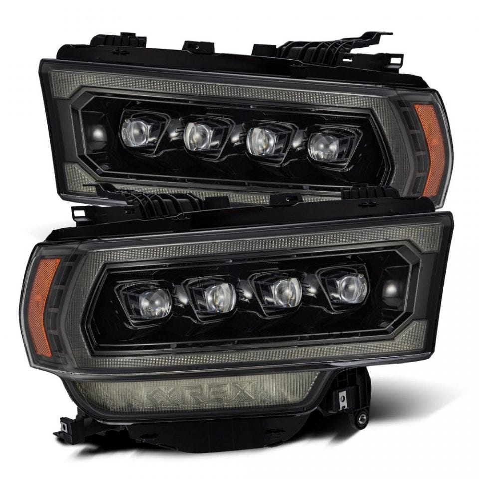 Alpharex NOVA-Series LED Projector Headlights for 19-23 Ram 2500 and 3500