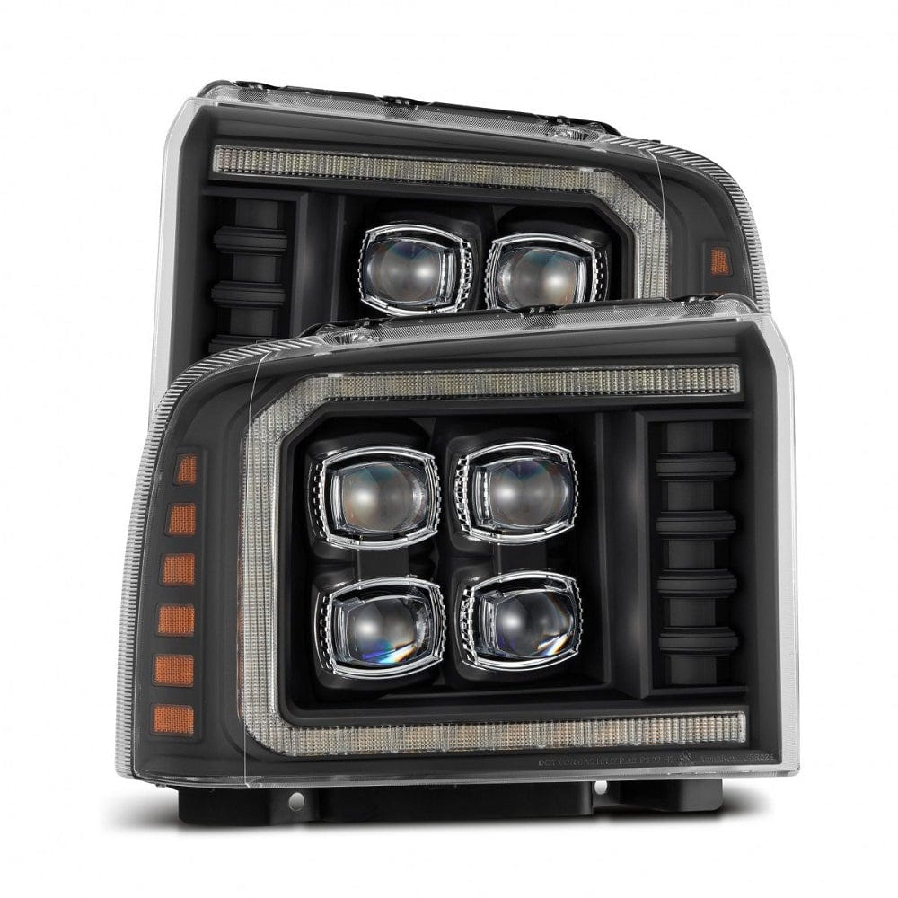 Alpharex NOVA-Series LED Projector Headlights for 05-07 Ford F-250 and F-350