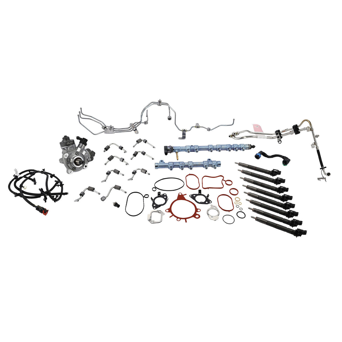 Alliant Power Fuel Contamination Kit With Pump for 11-22 Ford 6.7L Powerstroke