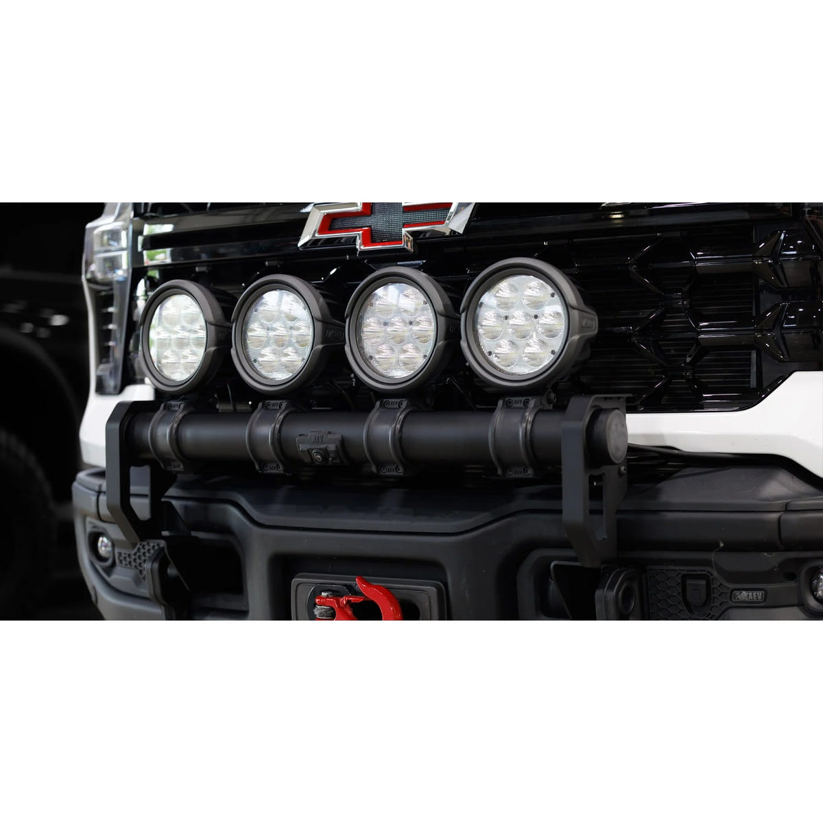 AEV HD Front Bumper Light Bar 24-26 GM 6.6L Duramax L5P