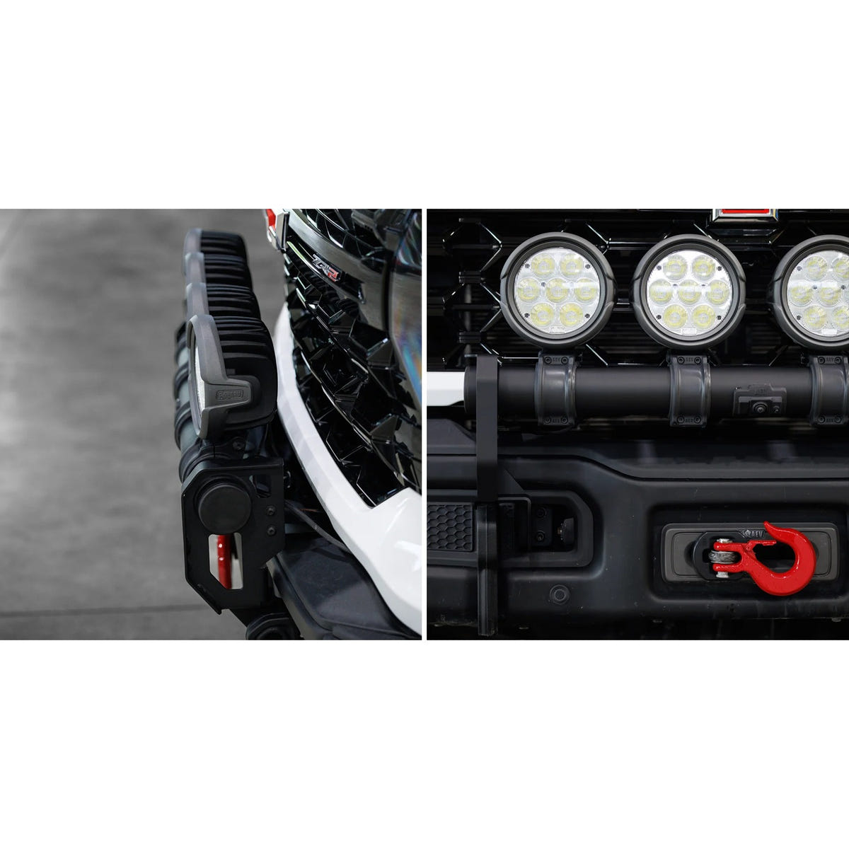AEV HD Front Bumper Light Bar 24-26 GM 6.6L Duramax L5P
