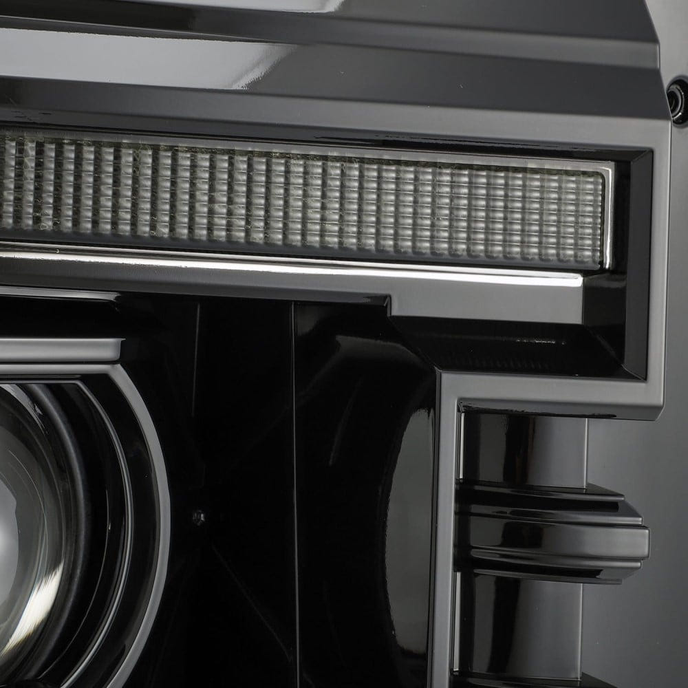 Alpharex PRO-Series Alpha-Black Projector Headlights for 11-16 Ford 6.7L Powerstroke