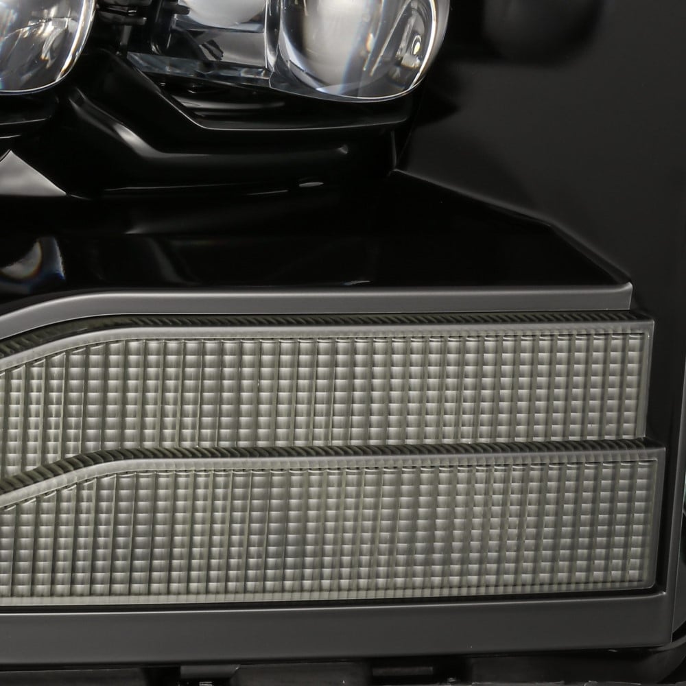 Alpharex NOVA-Series Gloss Black LED Projector Headlights 06-09