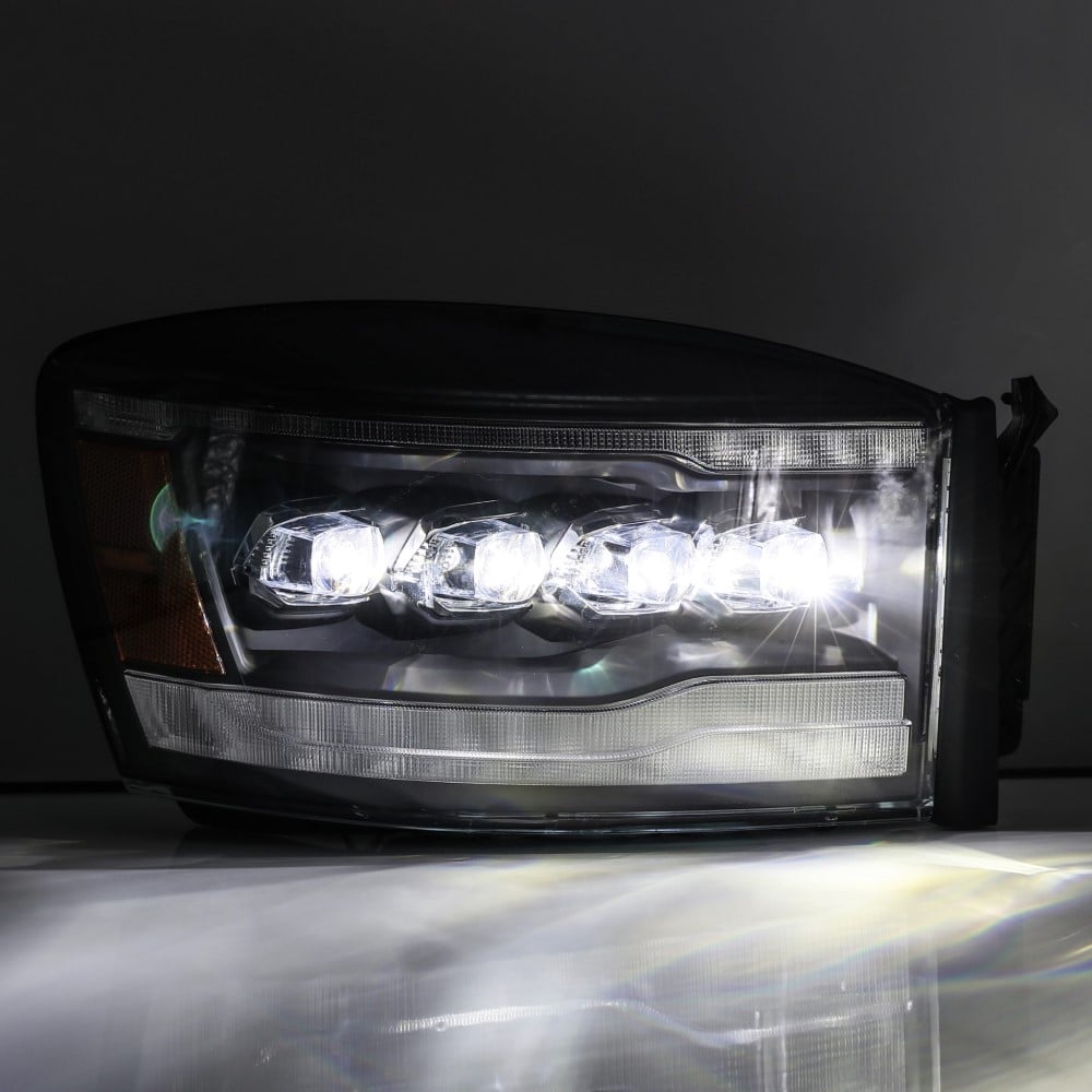 テルミー 線 約530本平成20年8月分270+α 平成10年7月分260+α Alpharex NOVA-Series Gloss Black LED Projector Headlights 06-09