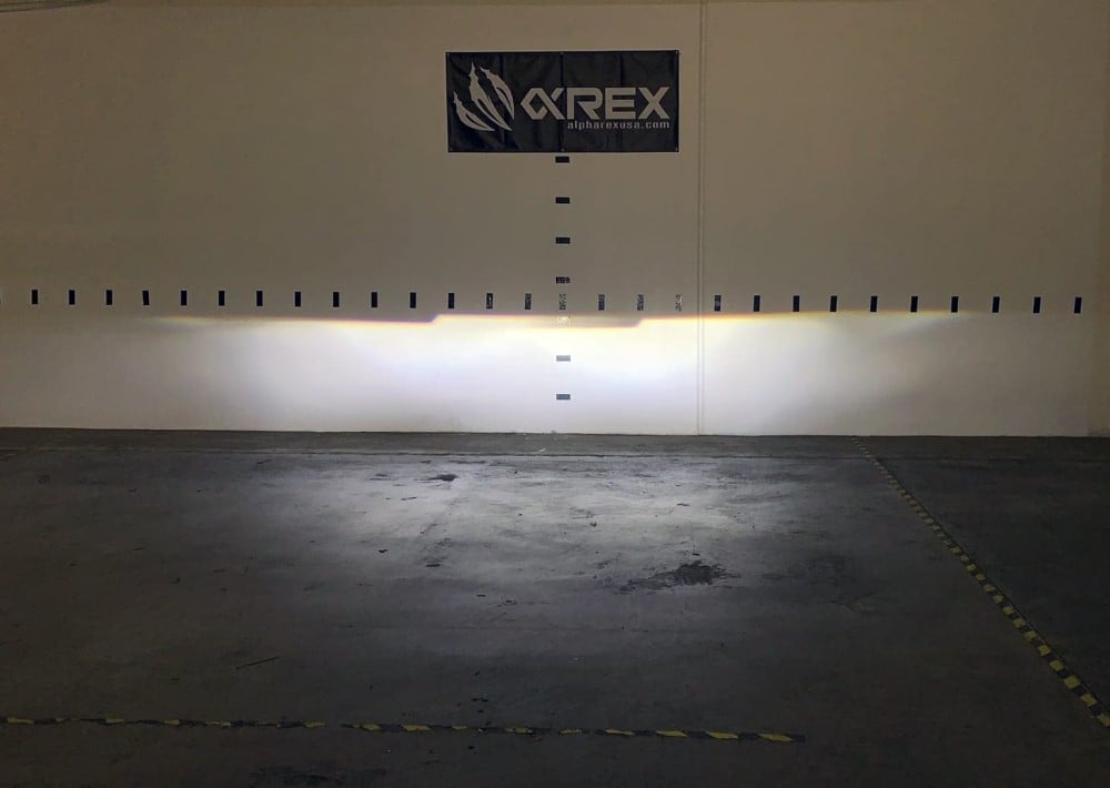 Alpharex LUXX-Series Alpha Black LED Projector Headlights for 10-18 Ram 6.7L Cummins