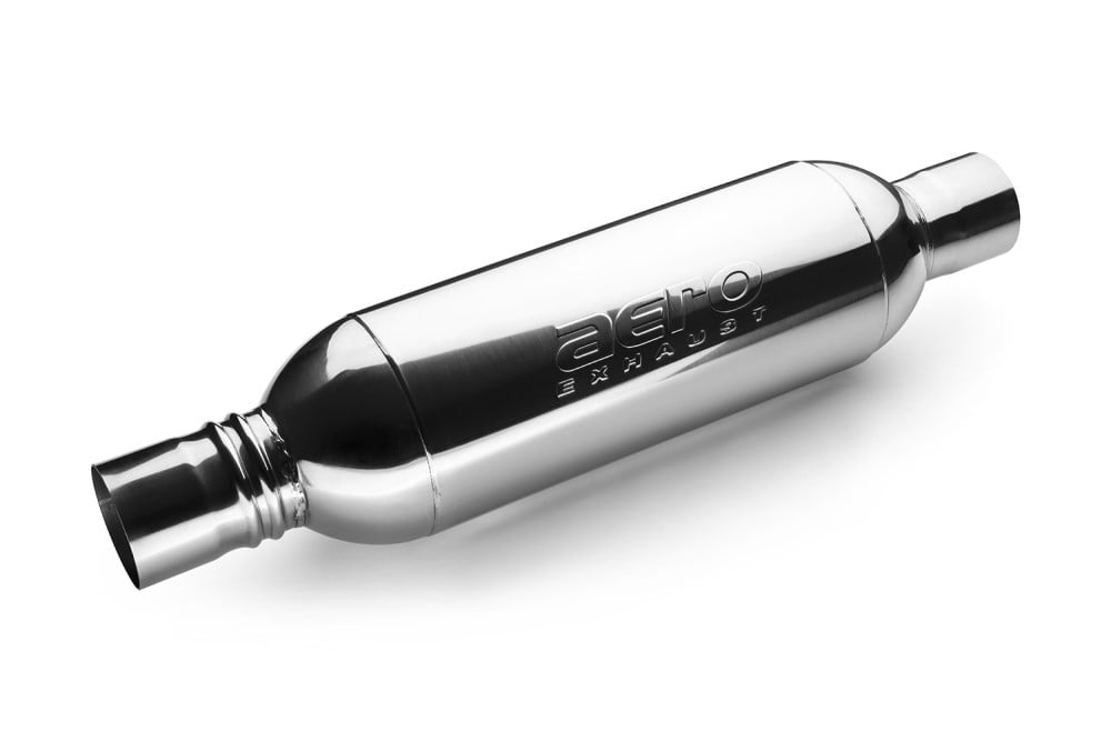 Aeroturbine Resonated 3.0" In x 3.0" Out Muffler 3030XL