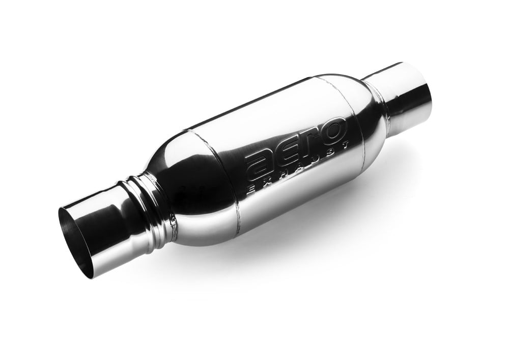 Aeroturbine Non-Resonated 3.5" In x 3.5" Out Muffler 3535