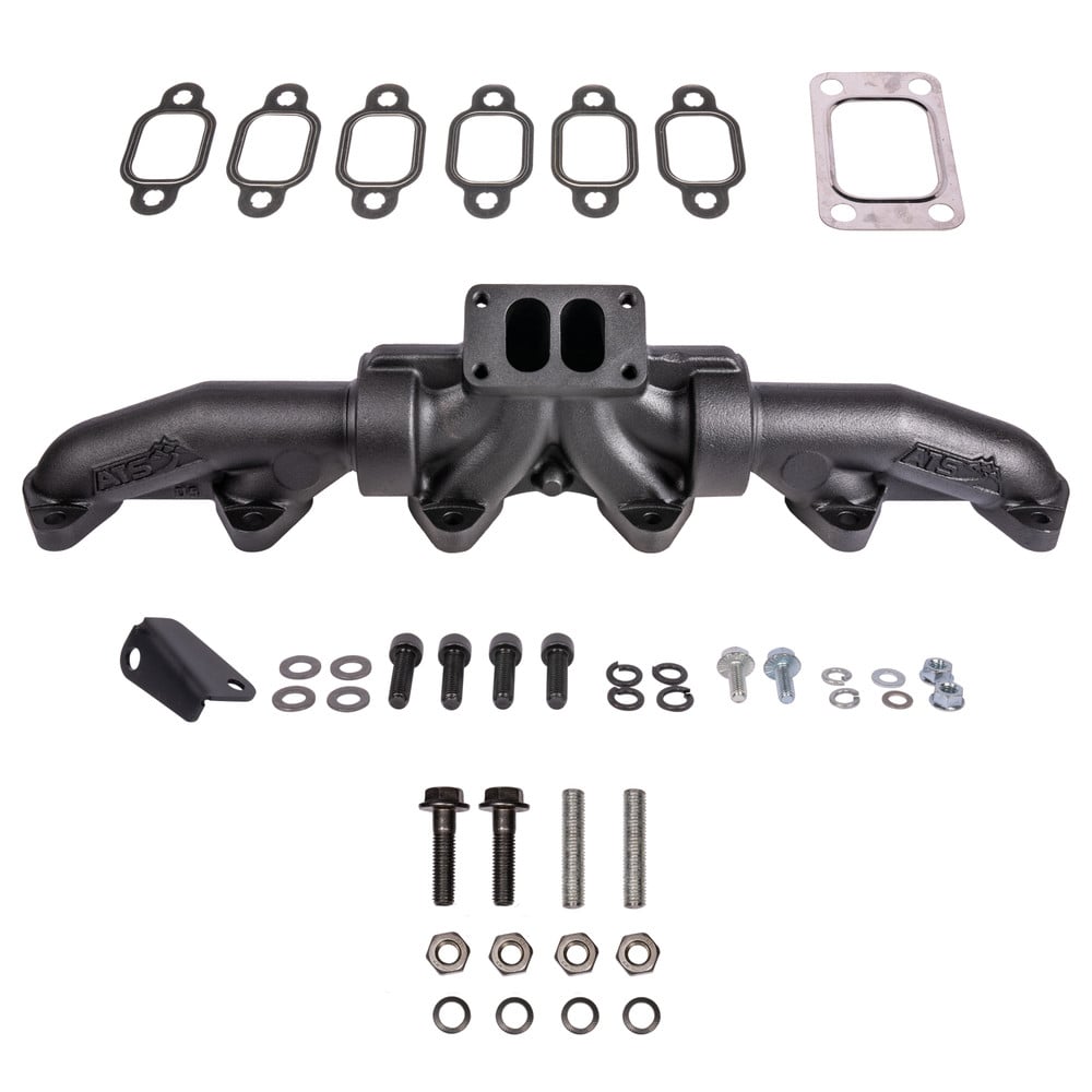 ATS Pulse Flow 3 Piece Exhaust Manifold Kit T3 for 94-98 Ram 5.9L Cummins