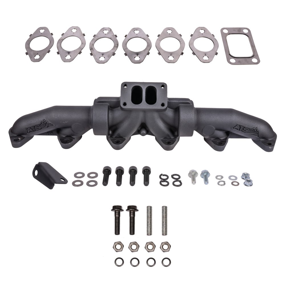 ATS Pulse Flow 3 Piece Exhaust Manifold Kit T3 for 98.5-02 Ram 5.9L Cummins