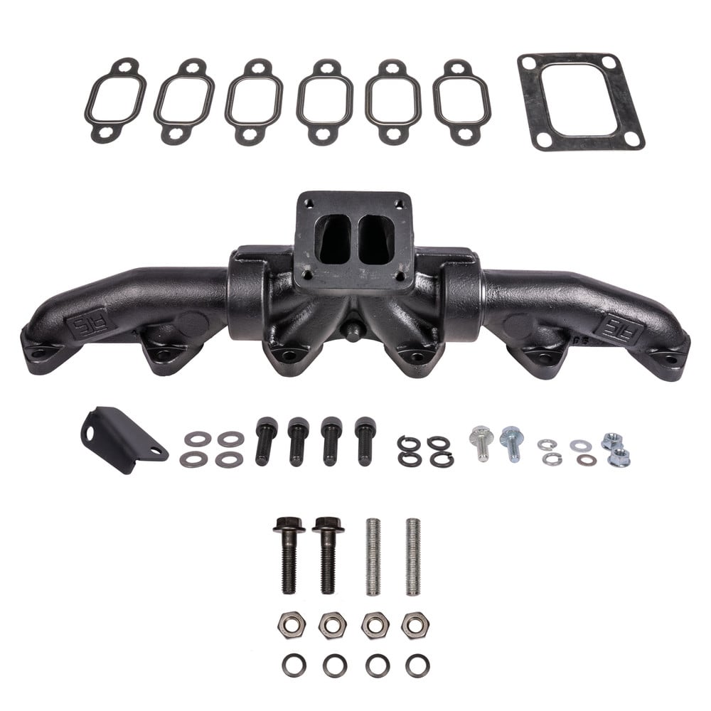 ATS Pulse Flow 3 Piece Exhaust Manifold Kit (T4) 94-98 Ram 5.9L Cummins