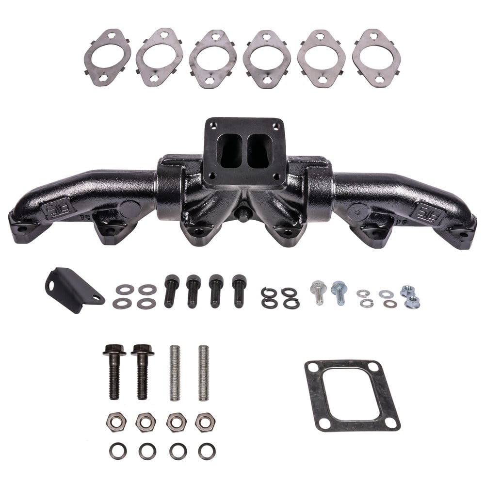 ATS Pulse Flow 3 Piece Exhaust Manifold Kit T4 for 98.5-02 Ram 5.9L Cummins