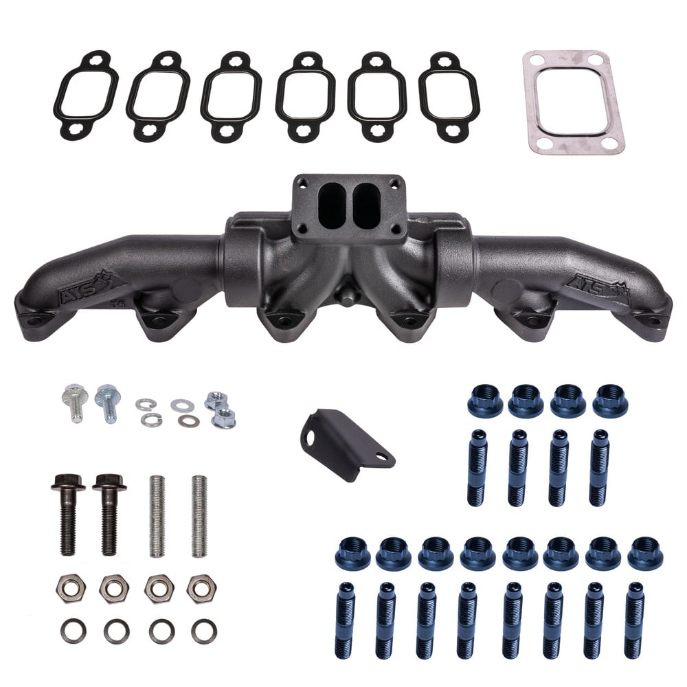 ATS Pulse Flow 3 Piece Exhaust Manifold Kit T3 for 94-98 Ram 5.9L Cummins