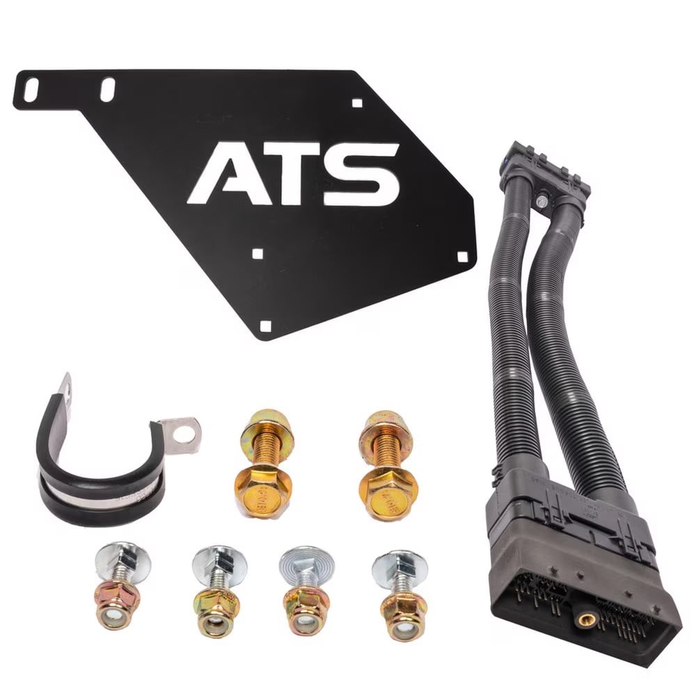 ATS A40 and A50 TCM Relocation Kit for 06-15 GM 6.6L Duramax LLY and LBZ and LML