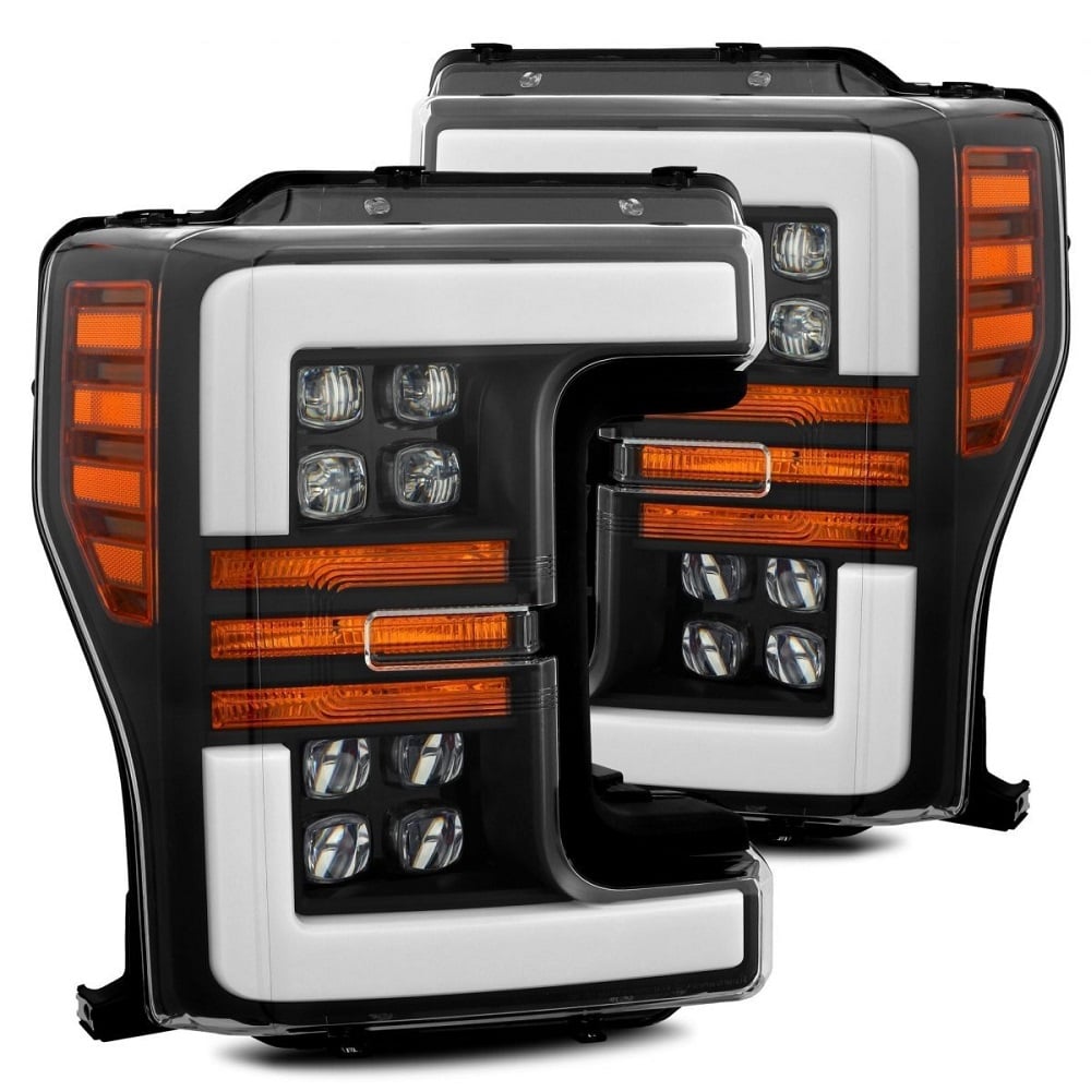 Alpharex NOVA-Series LED Projector Headlights for 17-19 Ford F-250 and F-350