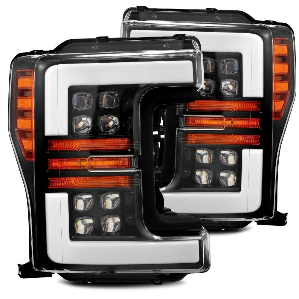 Alpharex NOVA-Series LED Projector Headlights for 17-19 Ford F-250 and F-350