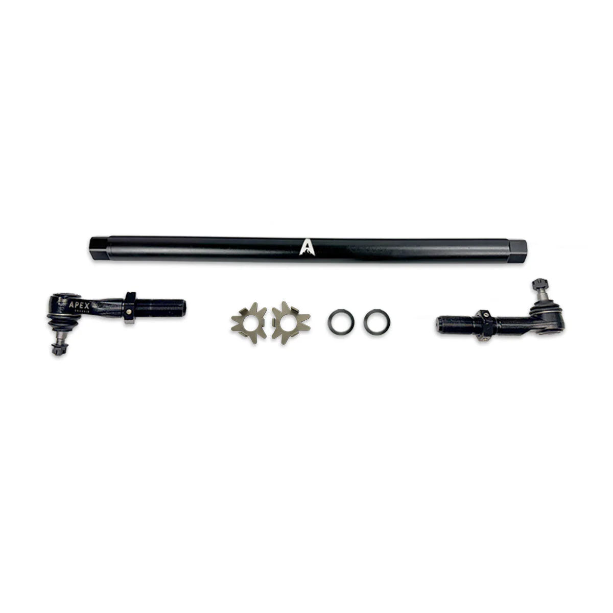 Apex Chassis Extreme Duty Drag Link Kit T-Style Dodge Ram for 03-13 2500 and 3500 4WD
