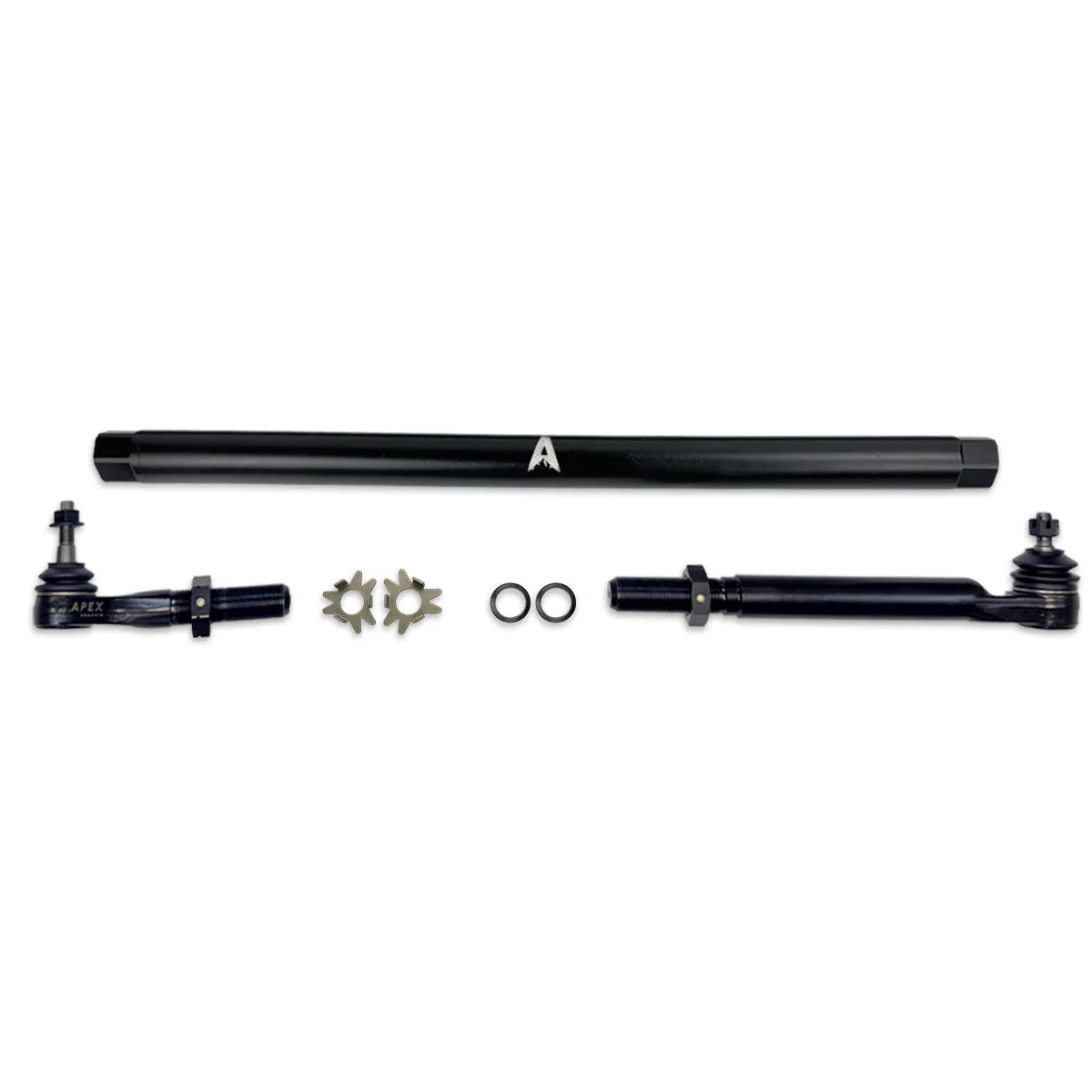 Apex Chassis Extreme Duty Drag Link Kit Dodge Ram for 14-24 2500 for 13-24 3500 4WD