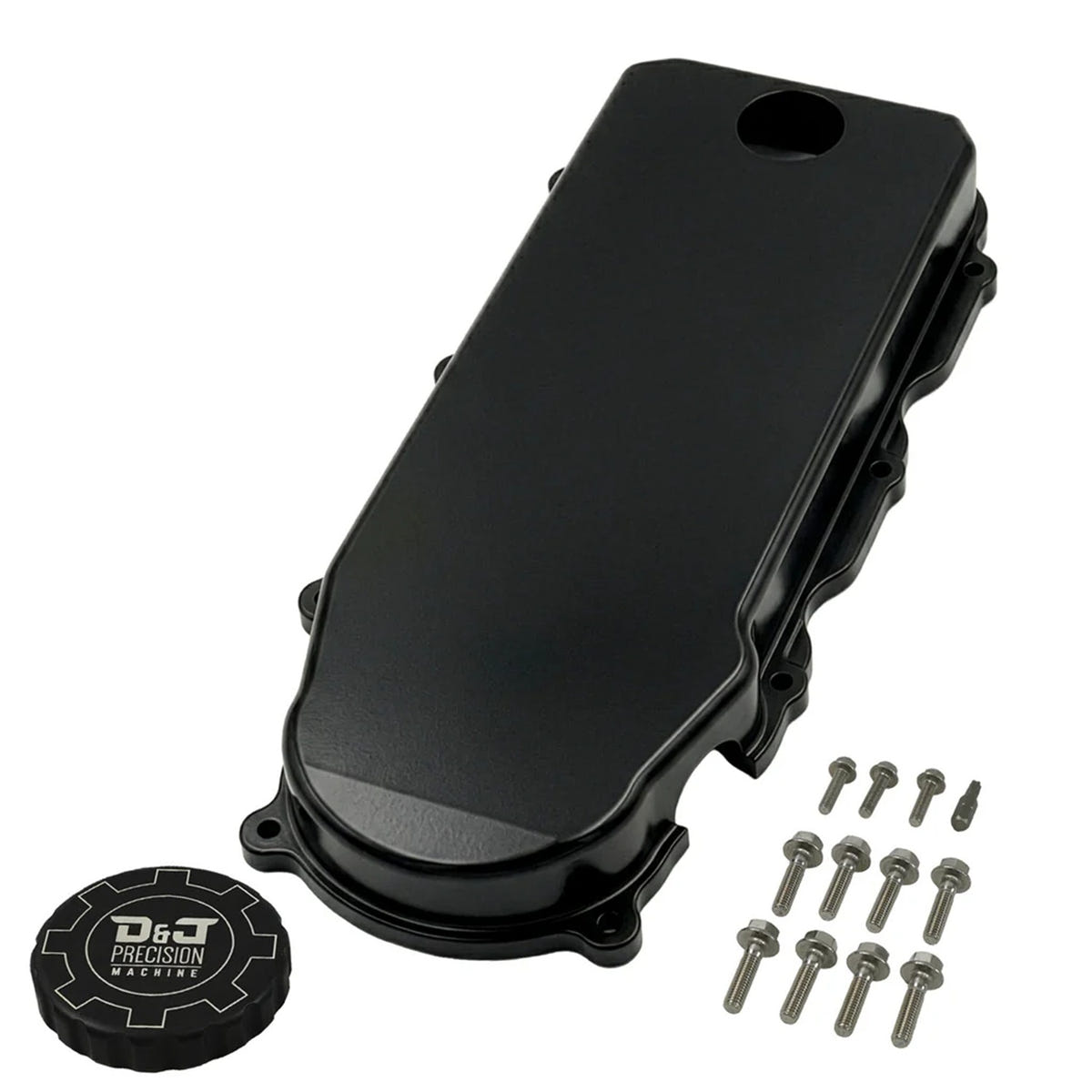 D&amp;J Billet Breather Cover 07.5-24 Dodge Ram 6.7L Cummins