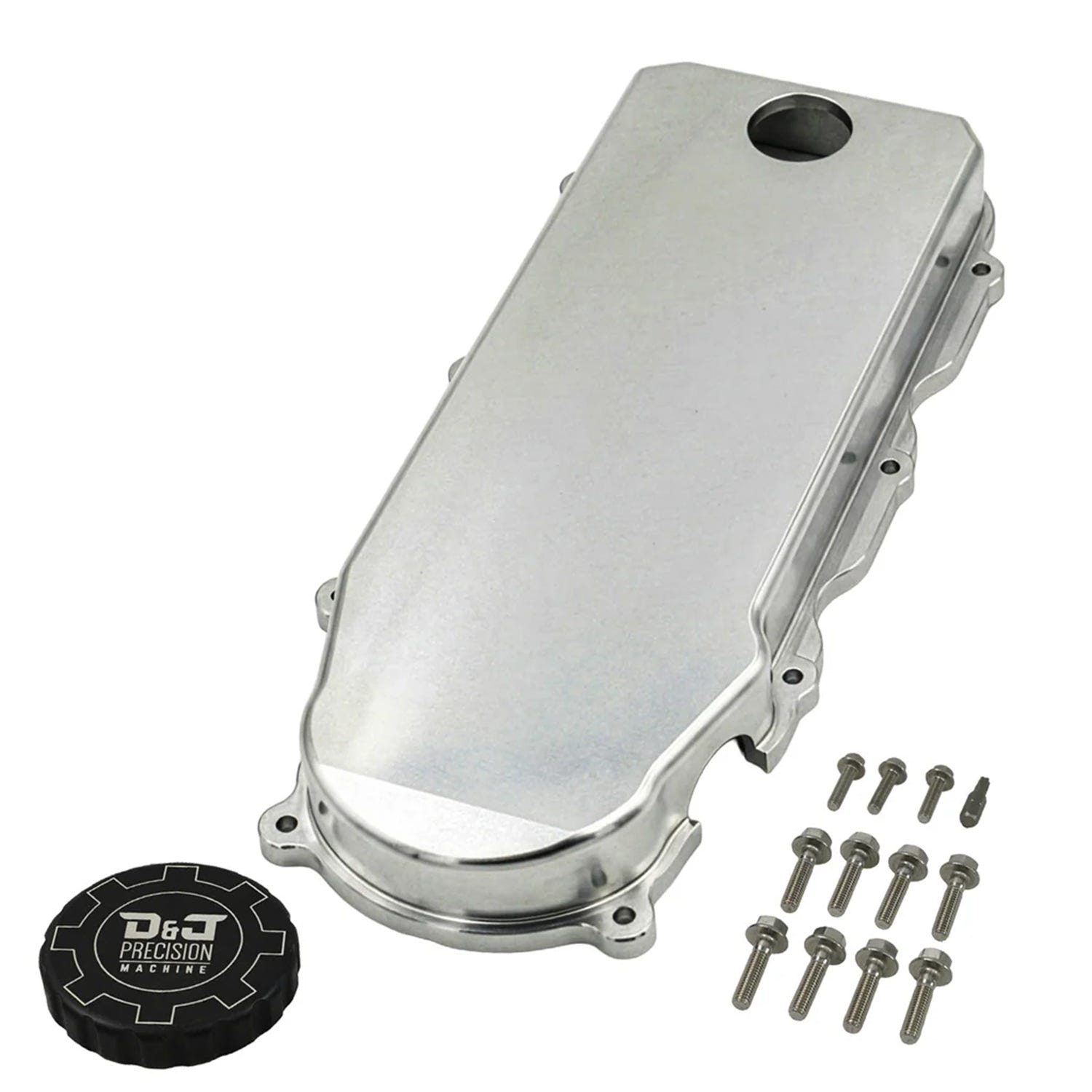 D&amp;J Billet Breather Cover 07.5-24 Dodge Ram 6.7L Cummins
