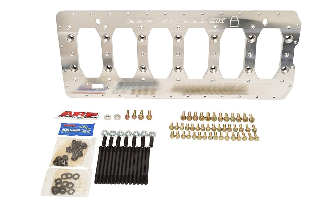 Beans Diesel Billet Aluminum Gridlock Girdle Kit for 03-18 Dodge 5.9L and 6.7L Cummins