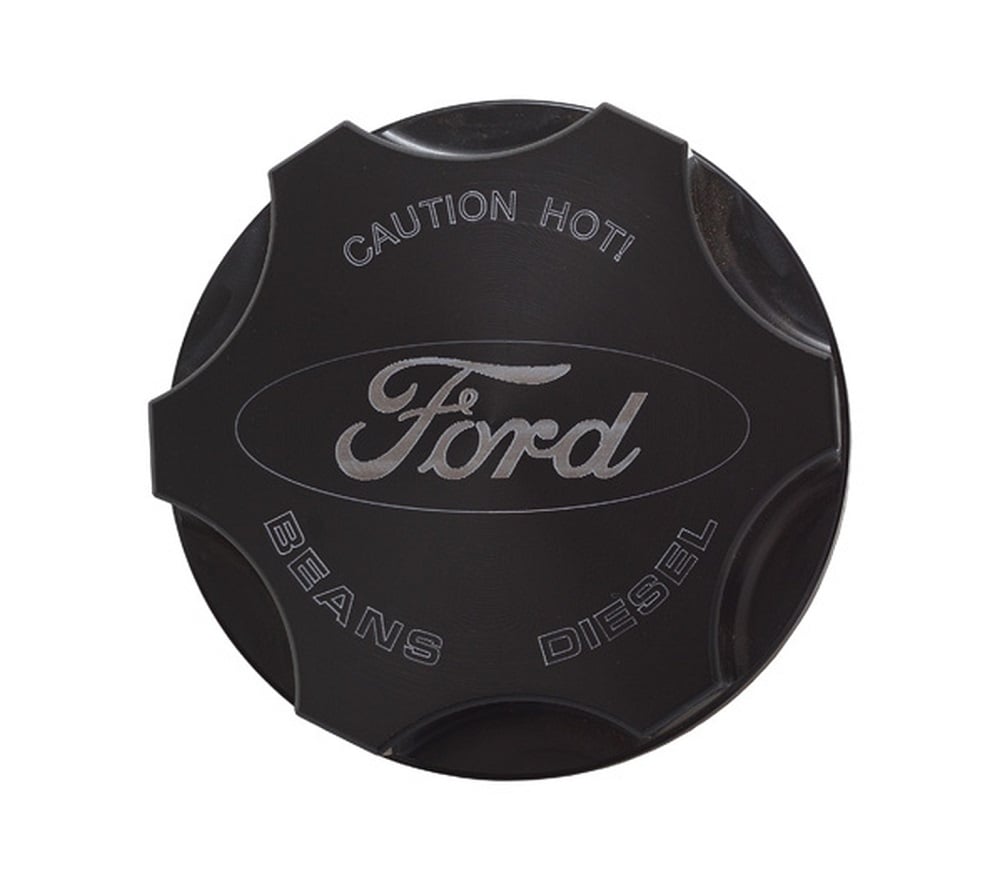 Beans Diesel Anodized Push On Radiator Cap Cover for 94-22 Ford Powerstroke