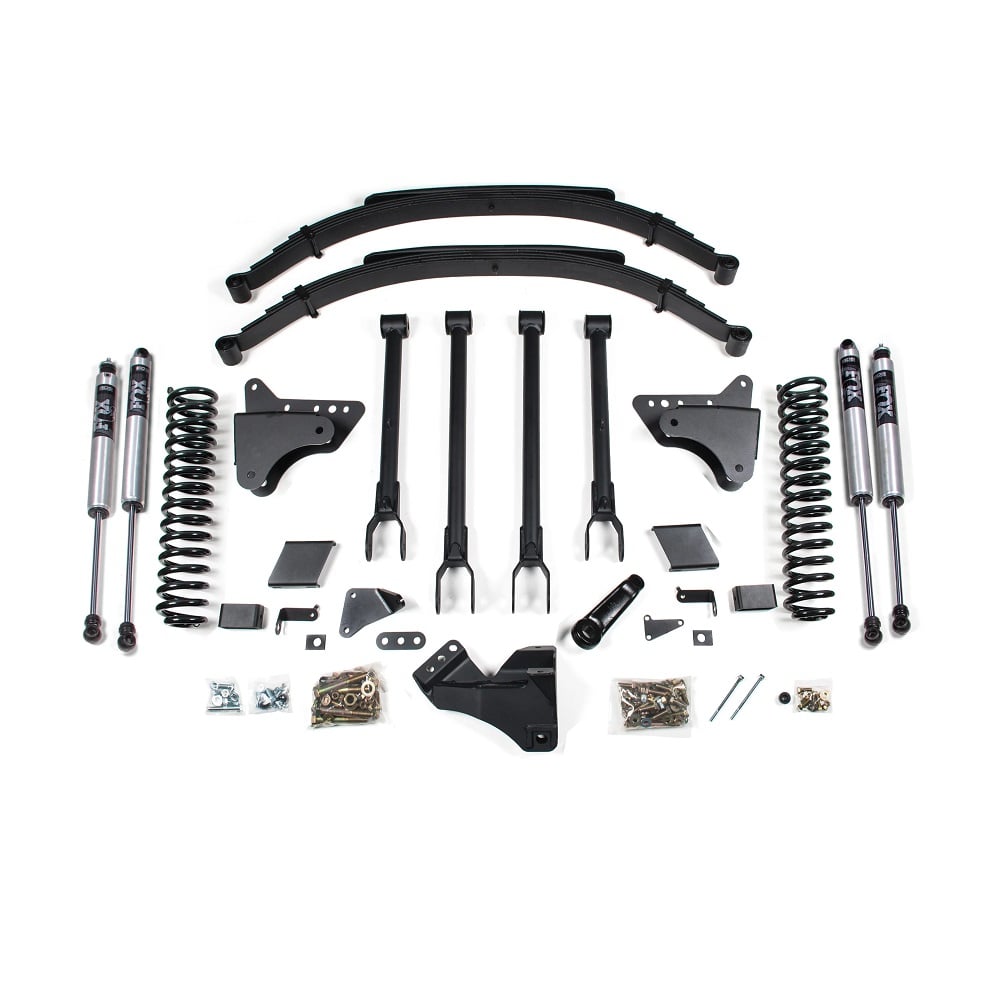 BDS Suspension 8" 4-Link Lift Kit for 11-16 6.7L Ford Powerstroke F-250 and F-350 4WD