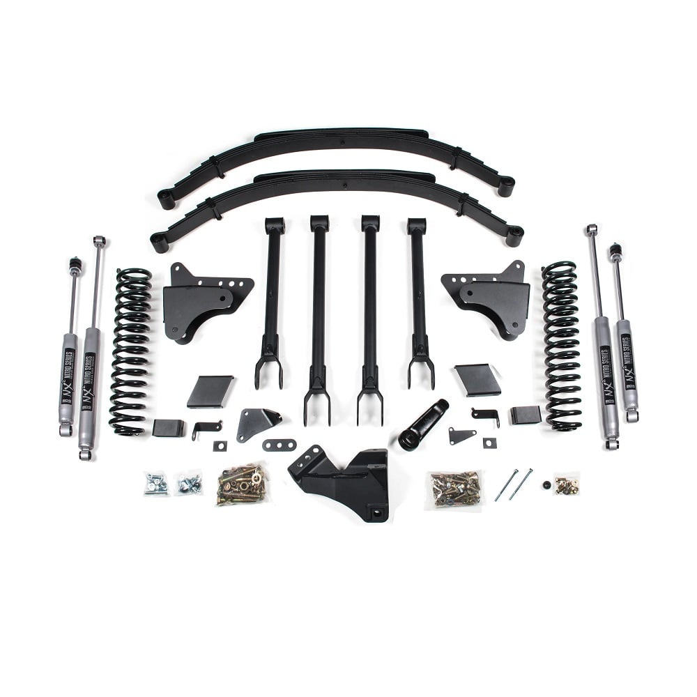 BDS Suspension 8" 4-Link Lift Kit for 11-16 6.7L Ford Powerstroke F-250 and F-350 4WD
