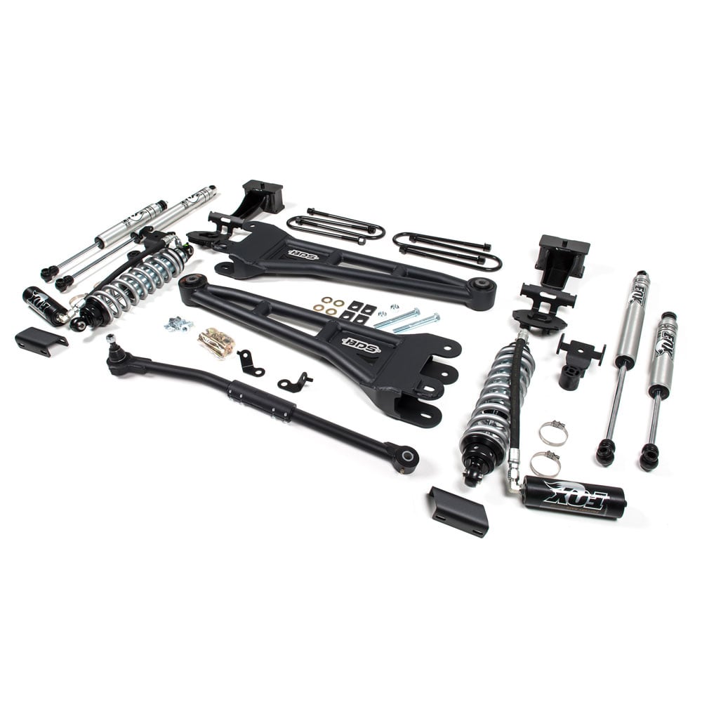 BDS Suspension 2.5" Coil-Over Radius Arm System for 17-19 Ford 6.7L Powerstroke 4WD