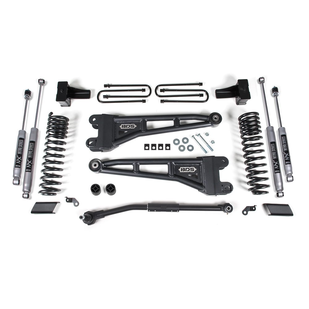 BDS Suspension 2.5" Radius Arm Lift Kit for 17-19 Ford 6.7L Powerstroke 4WD