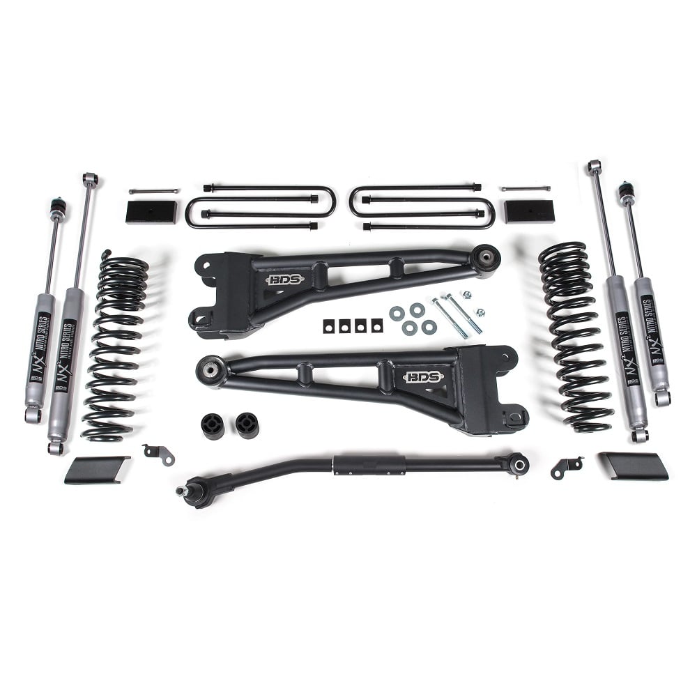 BDS Suspension 3" Radius Arm System for 20-22 Ford 6.7L Powerstroke F250 and 350 4WD
