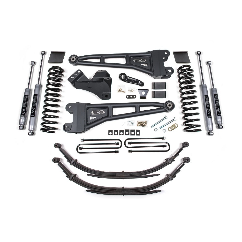 BDS Suspension 6" Radius Arm Lift Kit 11 16 Ford F250 / F350 6.7L Powerstroke