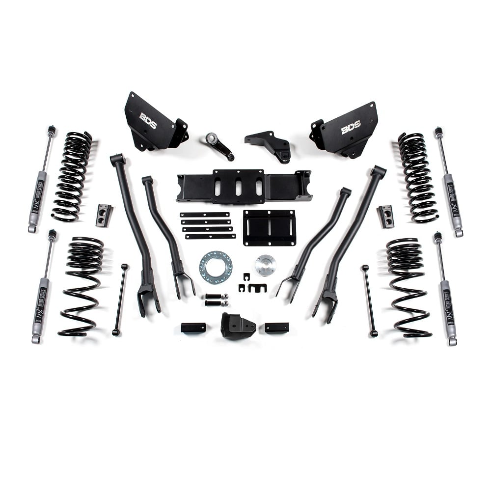 BDS Suspension 6" 4-Link Lift Kit for 14-18 Ram 6.7L Cummins 2500 4WD