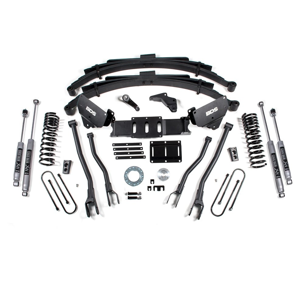 BDS Suspension 6" 4-Link Lift Kit for 13-18 Ram 6.7L Cummins 3500 4WD