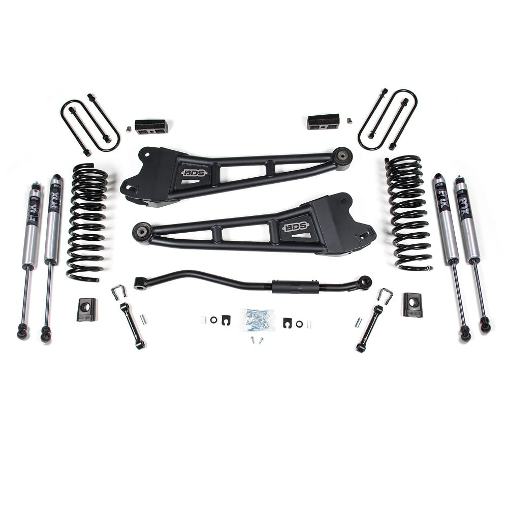 BDS Suspension 3" Lift Kit with Radius Arm for 13-18 Ram 6.7L Cummins 3500
