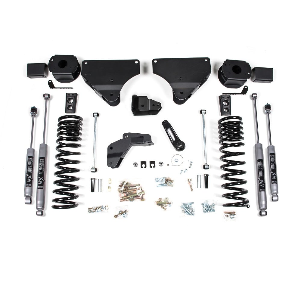 BDS Suspension 4" Standard Lift System for 14-18 Ram 2500 6.7L Cummins 4WD w and Rear Air Ride
