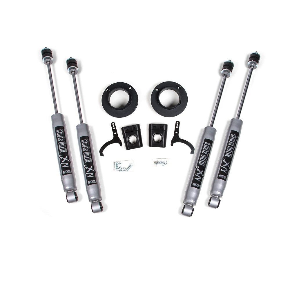 BDS Suspension 2" Leveling Kit for 14-24 Ram 2500 w and Rear Air Ride