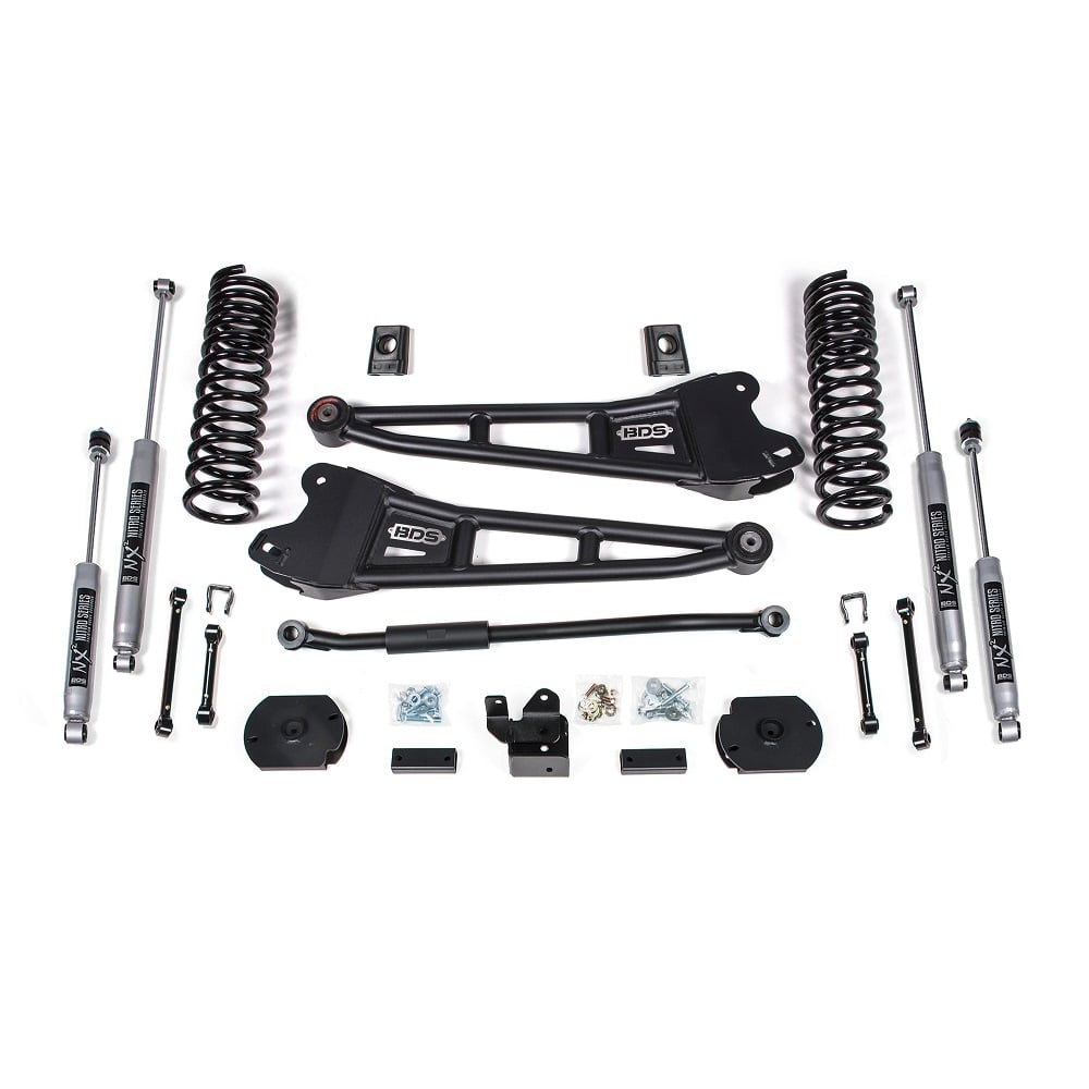 BDS Suspension 3" Radius Arm Suspension System for 19-24 Ram 2500 6.7L Cummins