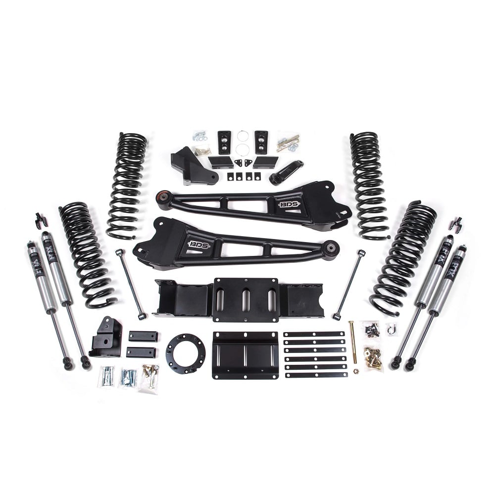 BDS Suspension 6" Radius Arm Lift Kit for 19-24 Ram 6.7L Cummins 2500
