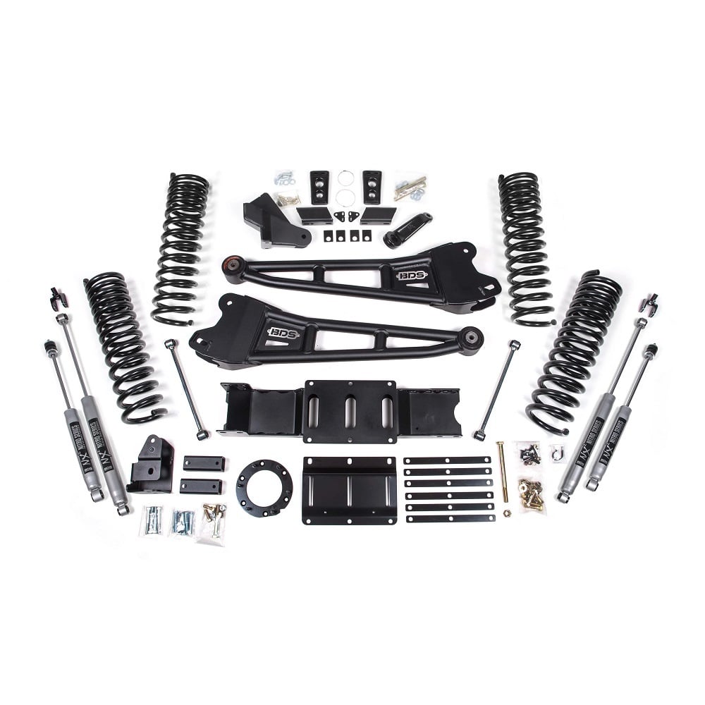 BDS Suspension 6" Radius Arm Lift Kit for 19-24 Ram 6.7L Cummins 2500