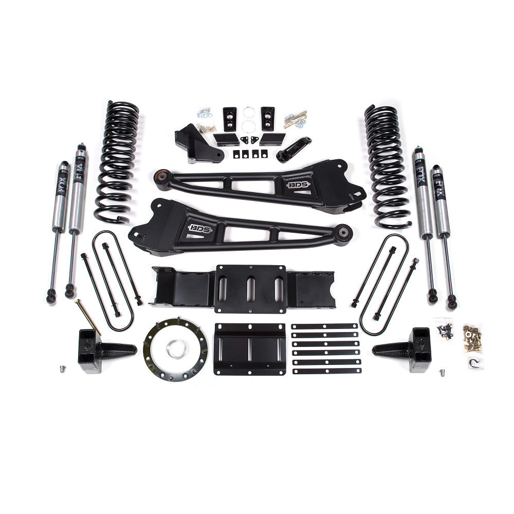 BDS Suspension 6" Radius Arm Lift Kit for 19-24 Ram 6.7L Cummins 3500
