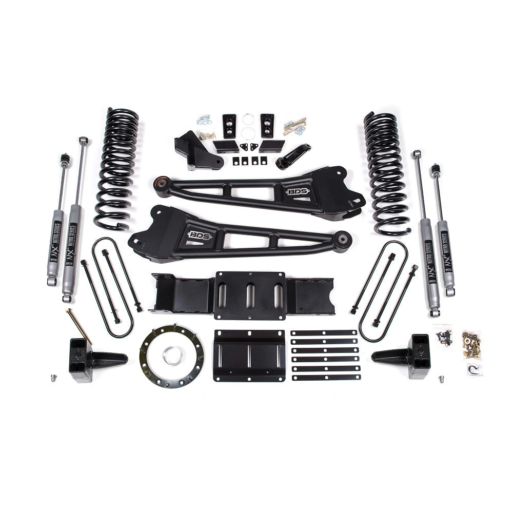 BDS Suspension 6" Radius Arm Lift Kit for 19-24 Ram 6.7L Cummins 3500
