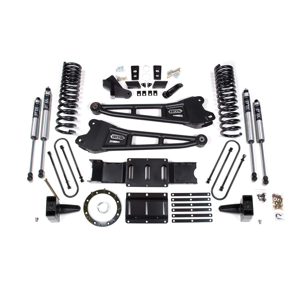 BDS Suspension 6" Radius Arm Lift Kit for 19-24 Ram 6.7L Cummins 3500