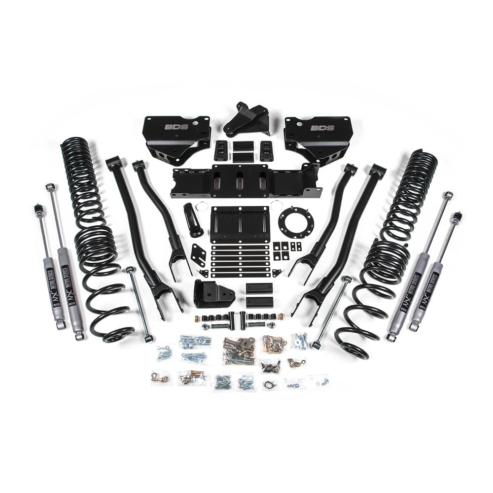 BDS Suspension 6" 4-Link Lift Kit for 19-24 Ram 6.7L Cummins 2500