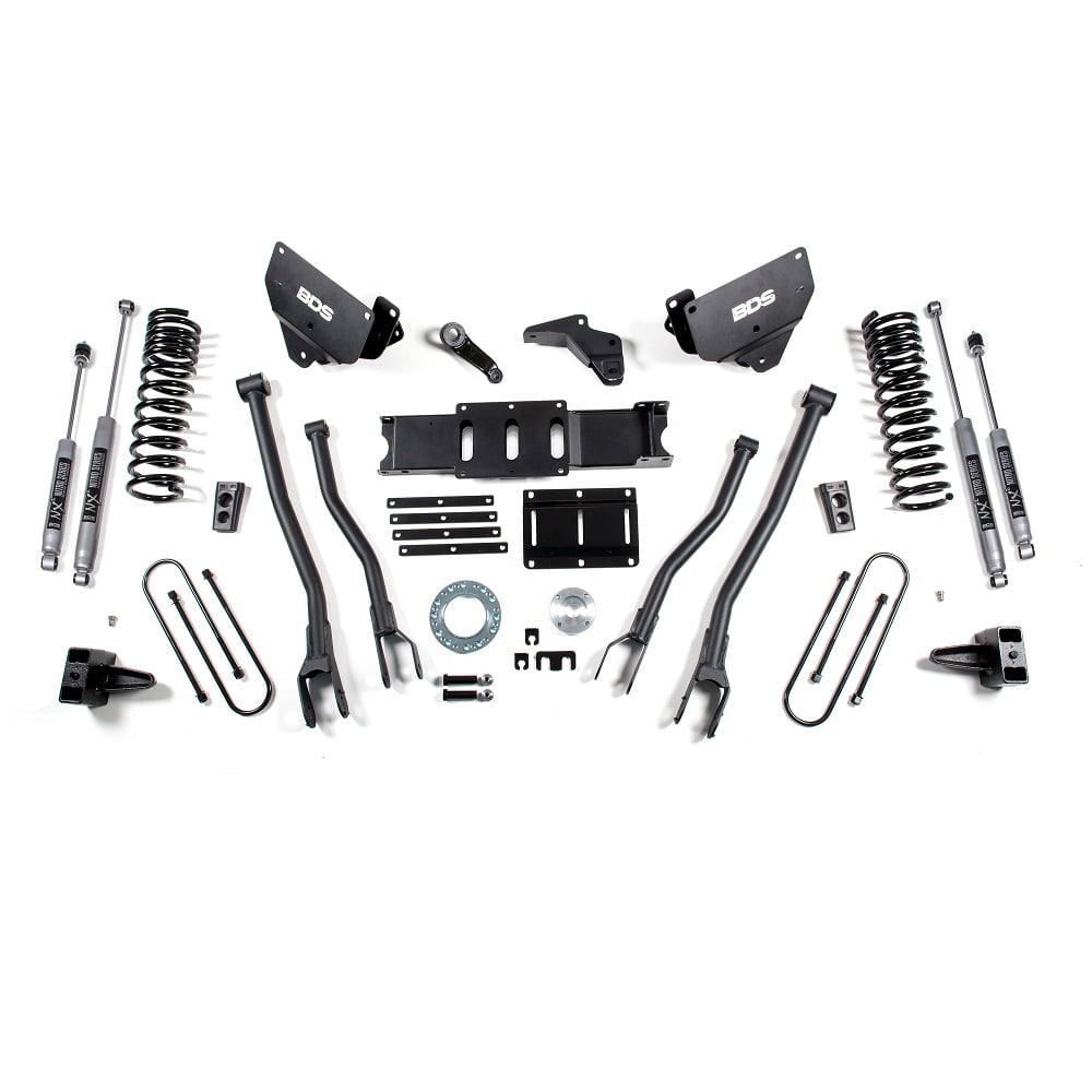 BDS Suspension 6" 4-Link Lift Kit for 13-18 Ram 6.7L Cummins 3500 4WD